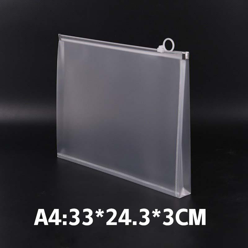 

Прозрачная ручная сумка для документов с застежкой-молнией - форматы A4, A5, A6, вместительный мешочек для канцелярских принадлежностей для экзаменов