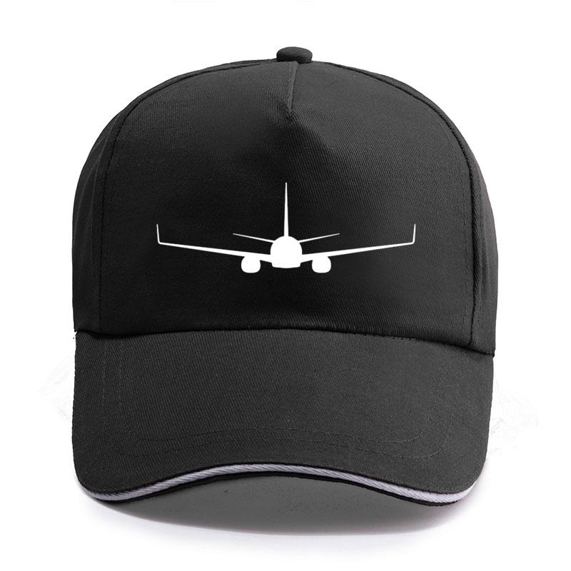 New Baseball Hat Boeing Plane Print Highquality Unisex Women Hat Casual Fashion Unisex Baseball Caps Snapback Hats