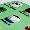 Mini Towel 16 X 16 Featuring Shinkansen Bullet Perfect for and Includes Designs of Doctor and Ideal for Kindergarten "Shinkansen 3-Piece Set" Cm,