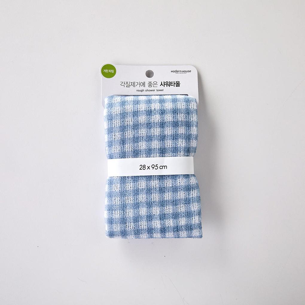 Schau dir die Duschhandtücher an, die sich hervorragend zum Peeling eignen.: BLUE_Shavas_BG0822015