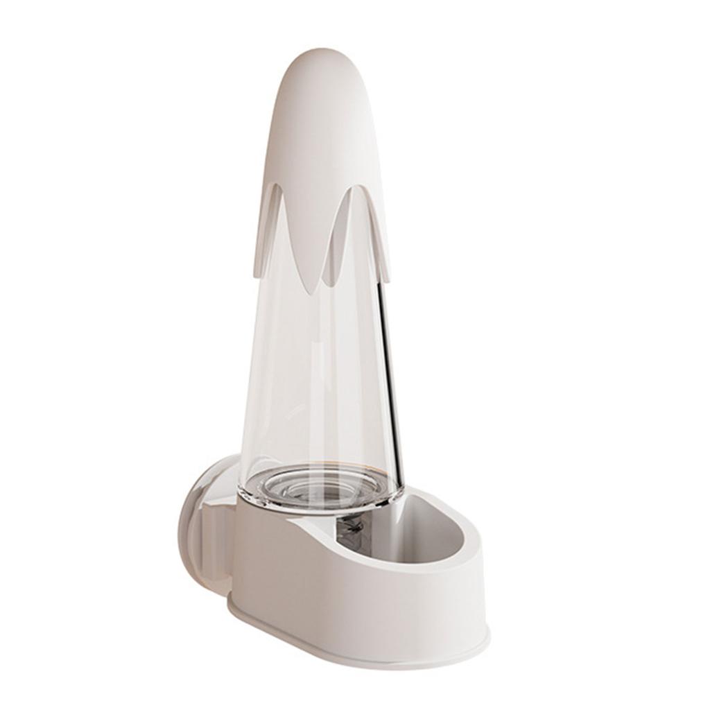 Clear Plastic Bird Water Feeder Automatic Water Bottle for Cockatiel and Lovebird Easy To Clean Maintain for Small Pet