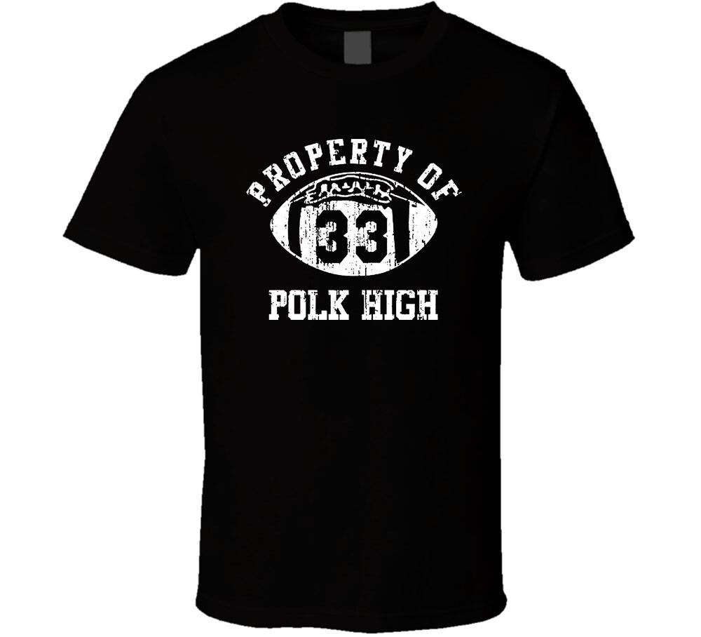 Polk High School property of al bundy logo type 2 T-Shirt tee Unisex XXXL