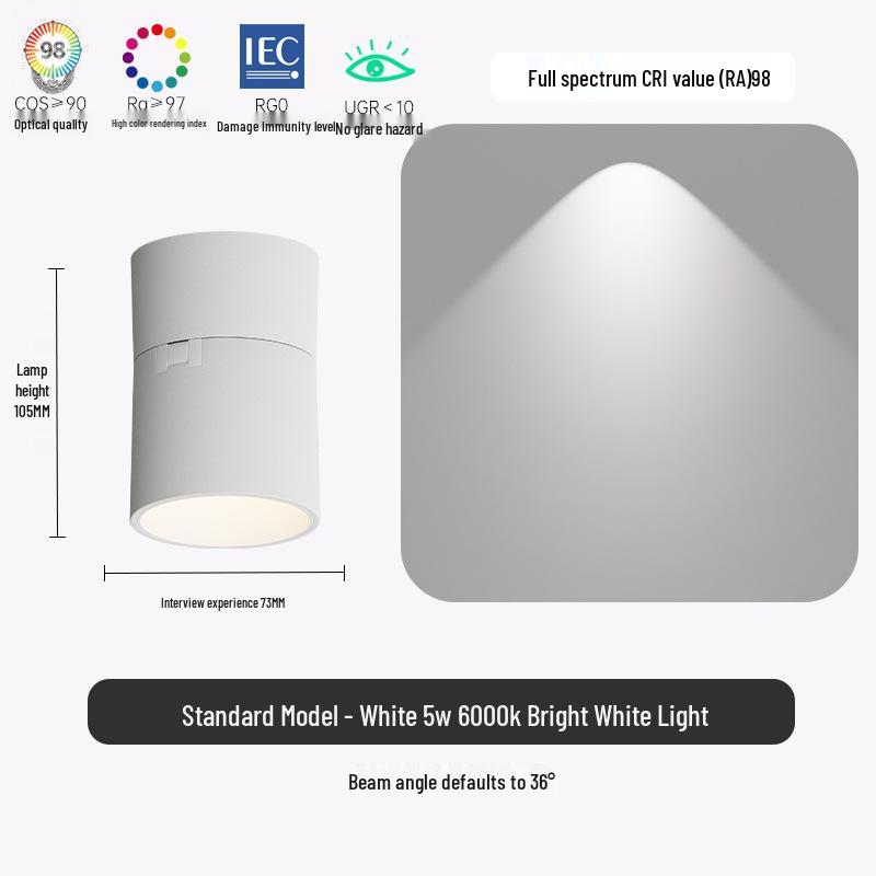 

Adjustable Foldable Spotlight for Living Room, Entrance, or Bedroom Default