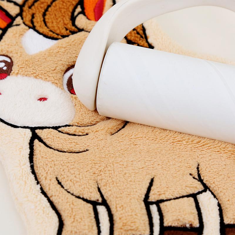 Cartoon Cute Pony Hand Towel Coral Fleece Home Kitchen Wipes Horse Thickened Hanging Absorbent Towels For Bathroom Home Decor