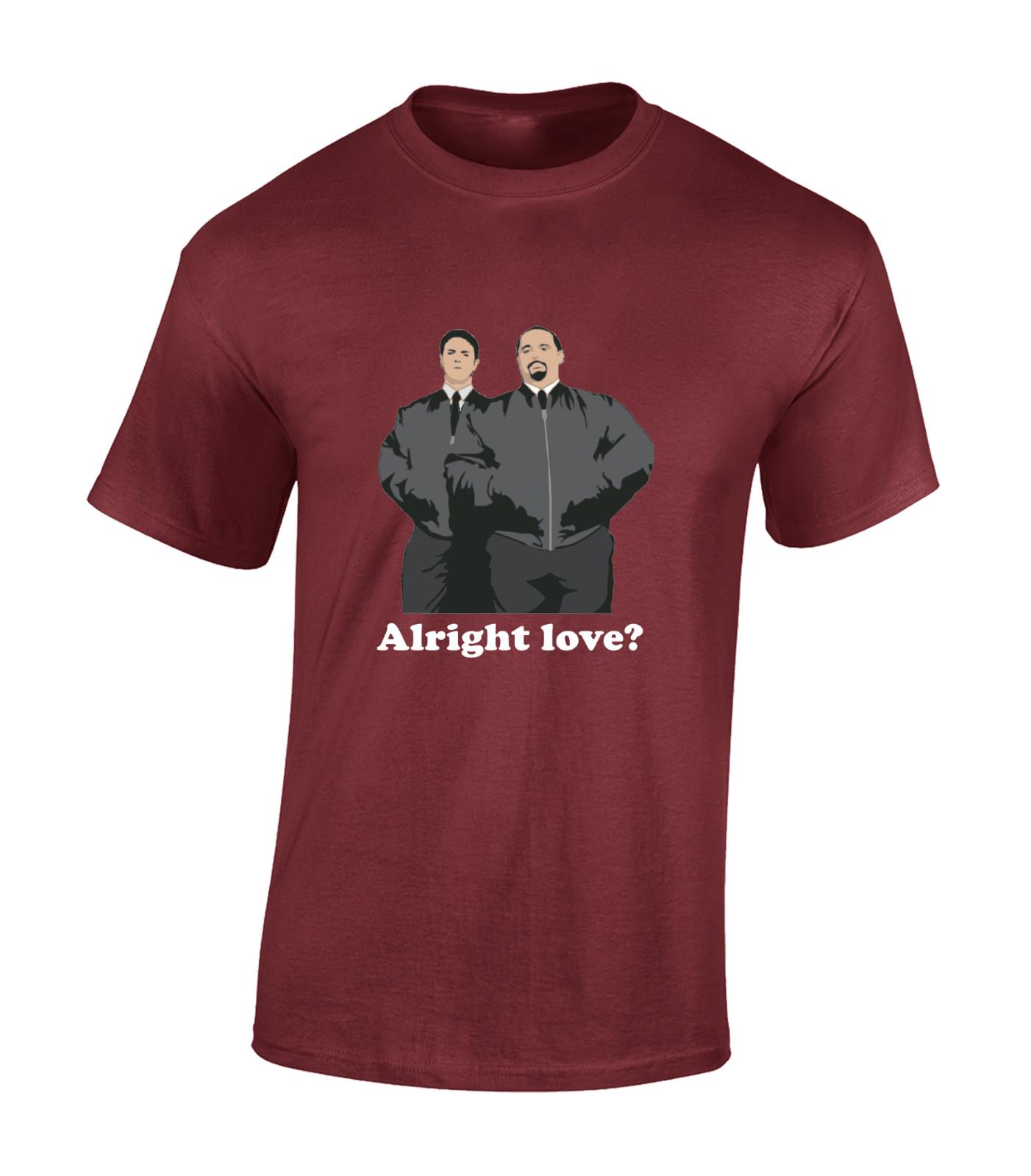 ALRIGHT LOVE? MENS T Shirt Mens Womens Tees Top MAX and PADDY FUNNY RETRO PETER COMEDY TOP KAY S