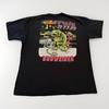 Vintage 90s Budweiser Lizard T Shirt Mens S-5XL USA Double Sided Graphic Beer