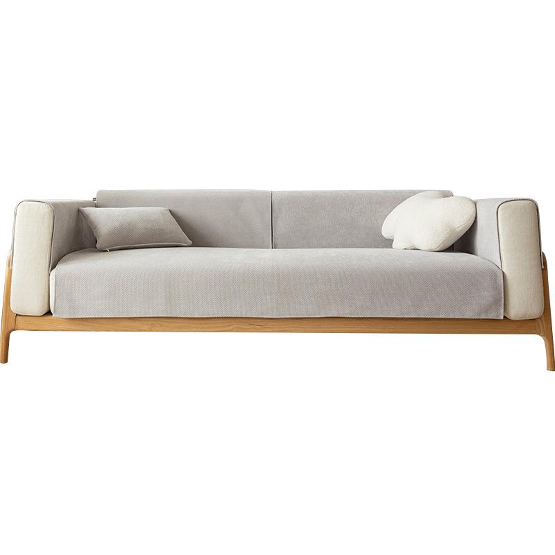 Modern Cotton Linen Sofa Cushion Cover Simple Solid High Pole JUEoth for Autumn Winter Home Decor
