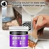 Transparent Waterproof Sealant For Bathroom Kitchen Roof Leak Repair No Demolition Required Crystal Clear Leak Repair Bathroom