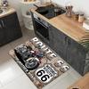 1pc Rug Motorcycle Pattern Area Rugs | Indoor and Outdoor Entrance Door Mats Bedrooms Living Room Bathroom Cafe Home Decoration