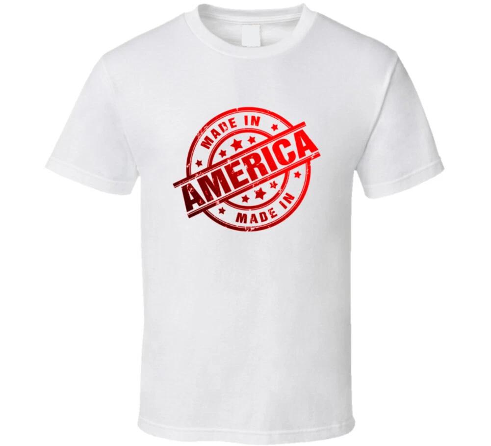 Made In America Usa Patriot United Staes American Gift T Shirt L