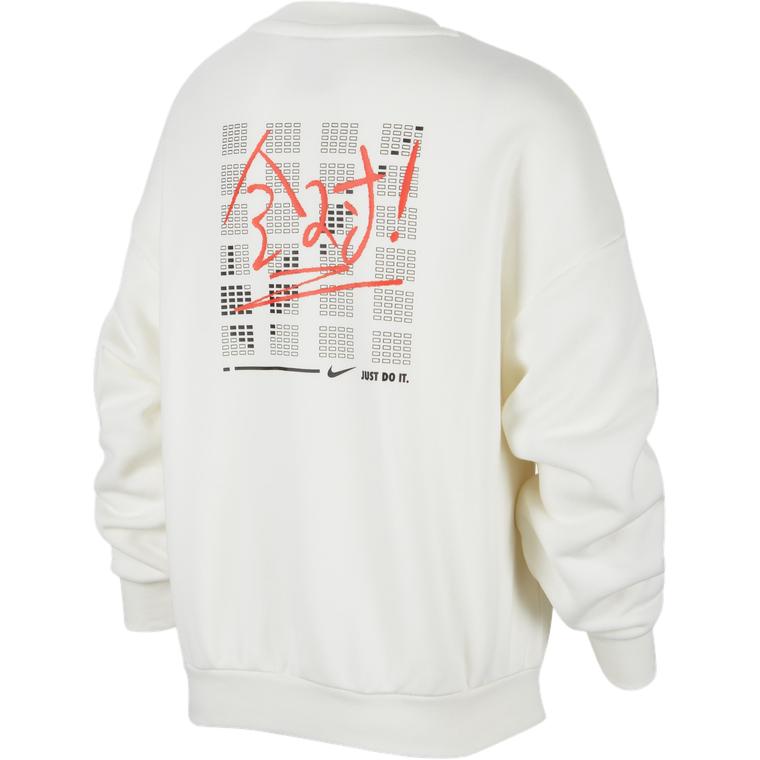 Nike Sweatshirt Round Neck Printed Long Sleeve Knit Sports Kids Kids Sweatshirts HJ0833-010