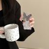 Korean Lace Butterfly Phone Ring: Retractable Stand & Magnetic Holder for TV/Movie Viewing