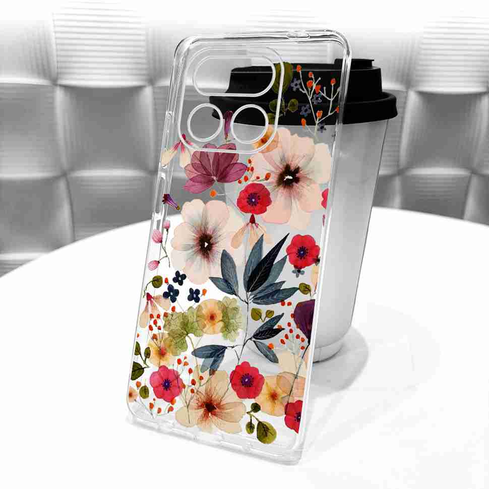 Petty Rose Flower Cover For Realme 16 Pro Plus Case Soft Silicone Back Cover Phone Case For Realme16 Pro Pro+ 5G Bags