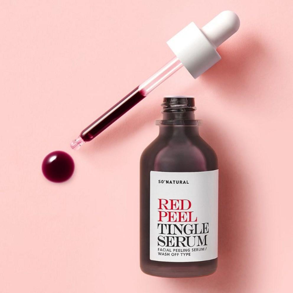 SO NATURAL Red Peel Tingle Serum, 35ml, 1ea