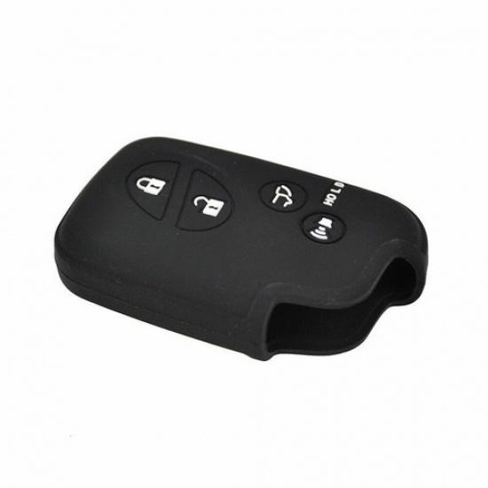 4 Button Silicone Auto Car Key Fob Shell Cover Case For LEXUS RX350 2010-2014