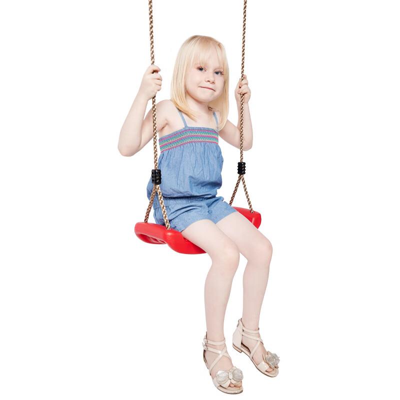 Children's Outdoor Curved Plastic Swing