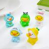 5Pcs Cartoon Dinosaurs Duck Animal Miniatures Resin Ornaments Fairy Garden Decoration Moss Terrarium Micro Landscape