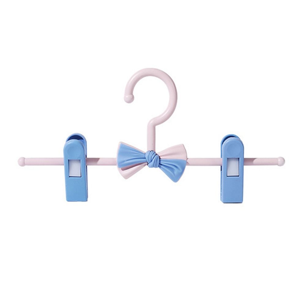 

Clothes Rack Drying Rack Hanger Space Saving Laundry Clothes Hanger for Home Cupboard синий