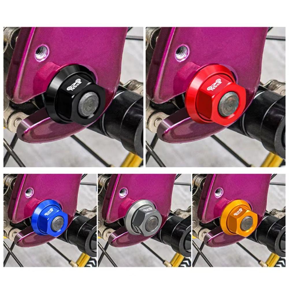 2pcs 3/8 Bicycle Hub Nut Aluminum Alloy High Strength Rear Axle Screw Anti-rust M10 Bike Accessories Cycling