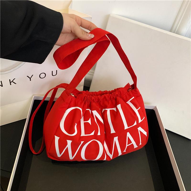 Женская сумка из нейлона  Gentle Women  Простая офисная женская сумка через плечо с большой вместимостью Сумка через плечо для девочек