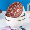 Jingxun Nordic Blue and White Ceramic Dinnerware Set