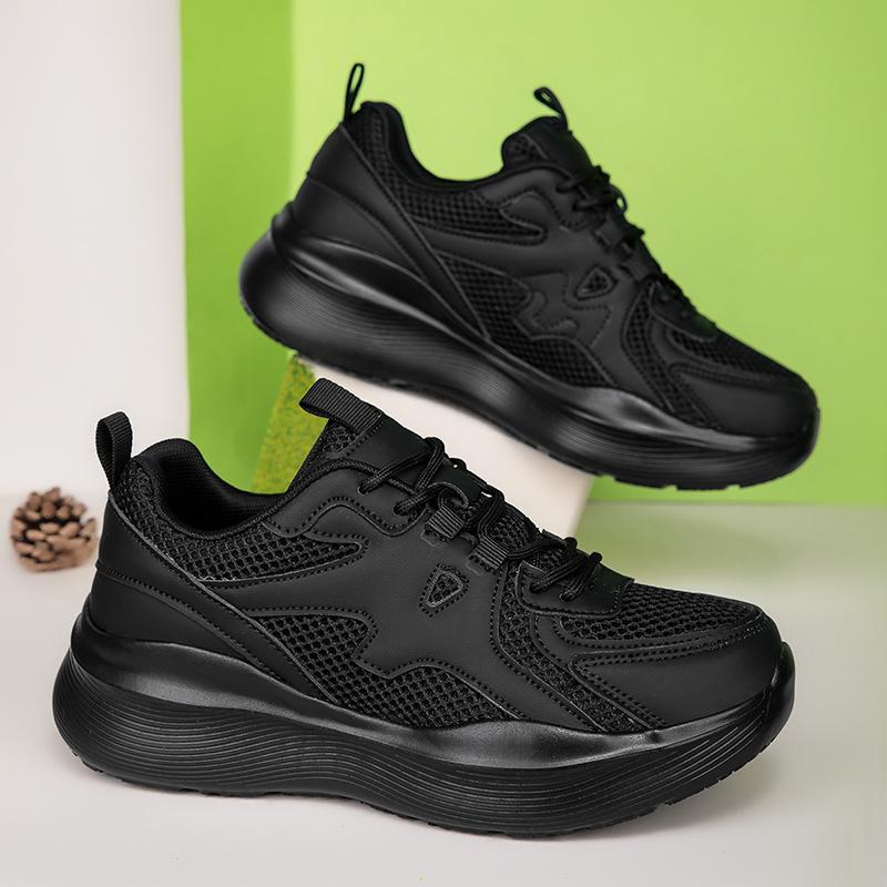 

TUINANLE Мужские кроссовки Спортивные кроссовки Износостойкие Женские кроссовки для бега и тренировок Черные Кроссовки для ходьбы 40 чёрный