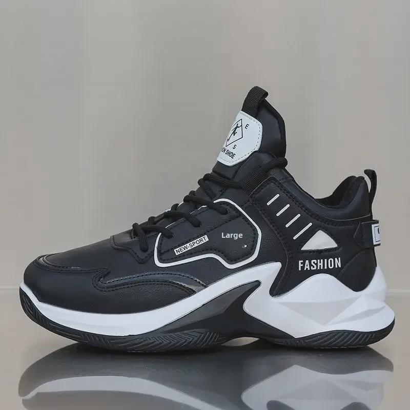 Herre Høye Sporty Basketball Sneakers - Trendy Vår Fritidssko