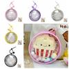 With Keychain Round Cotton Doll Bag Dust-proof Doll Storage Bag  Cotton Doll Accessories