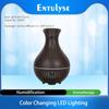Ohne Baumwollfilter USB-Aroma-Diffusor für ätherische Öle, Ultraschall-Luftbefeuchter, Holzmaserung, LED-Leuchten, Aroma-Diffusor