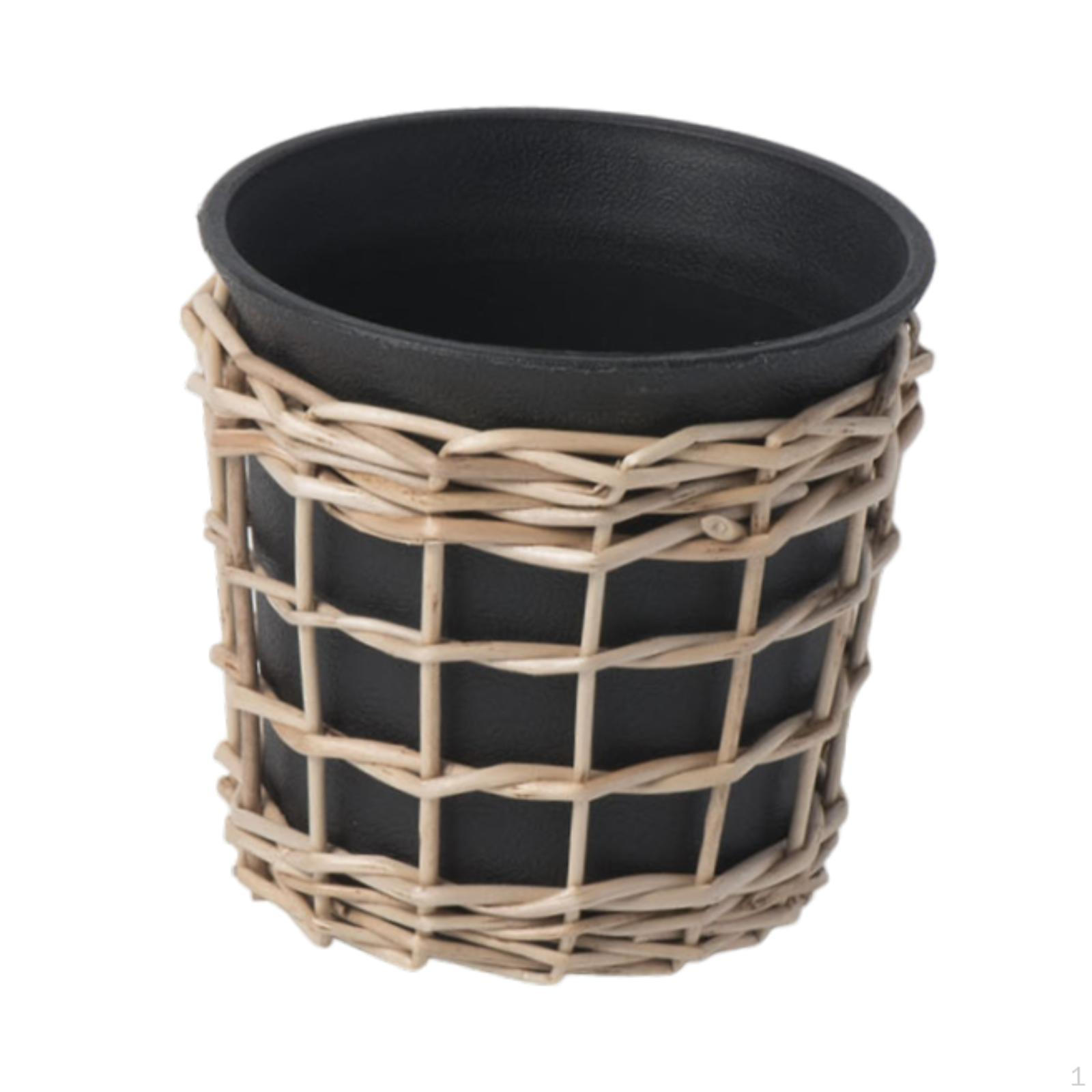 

Горшок для растений ручной работы с дренажем для офиса и домашнего декора