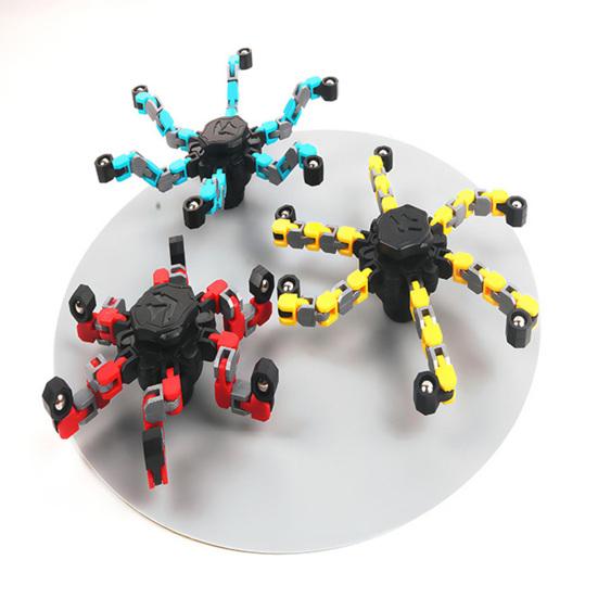 EDC DIY Portable Fingertip Decompression Fidget Spinning Top