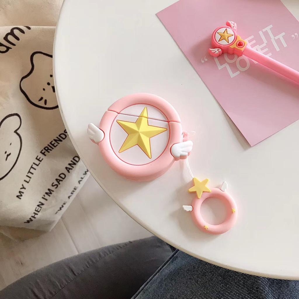 Applicable AirPods 1 Protective Case Cute Cartoon Silicone 1st Generation 1st Generation 4th Generation New 3rd Generation Apple Wireless Earphone Cas