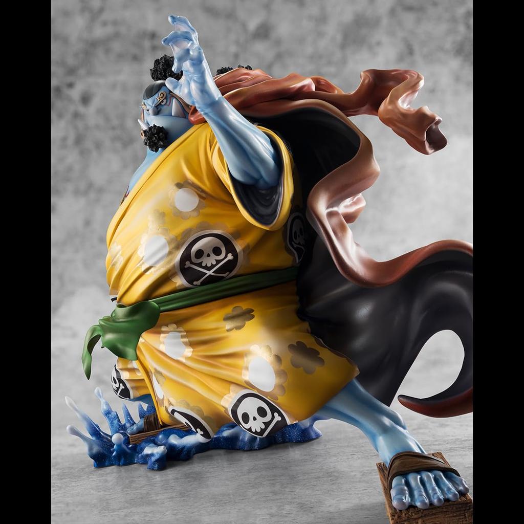 MegaHouse One Piece Sea Knight Jinbe Limited Edition Piratenporträt Sammlerstatue - - SA-Maximum [Ultra Nachdruck]