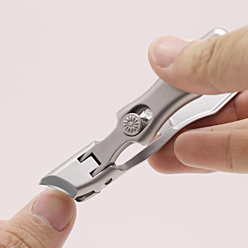 German Stainless Steel Slant-Mouth Nail Clippers & Scissors Set