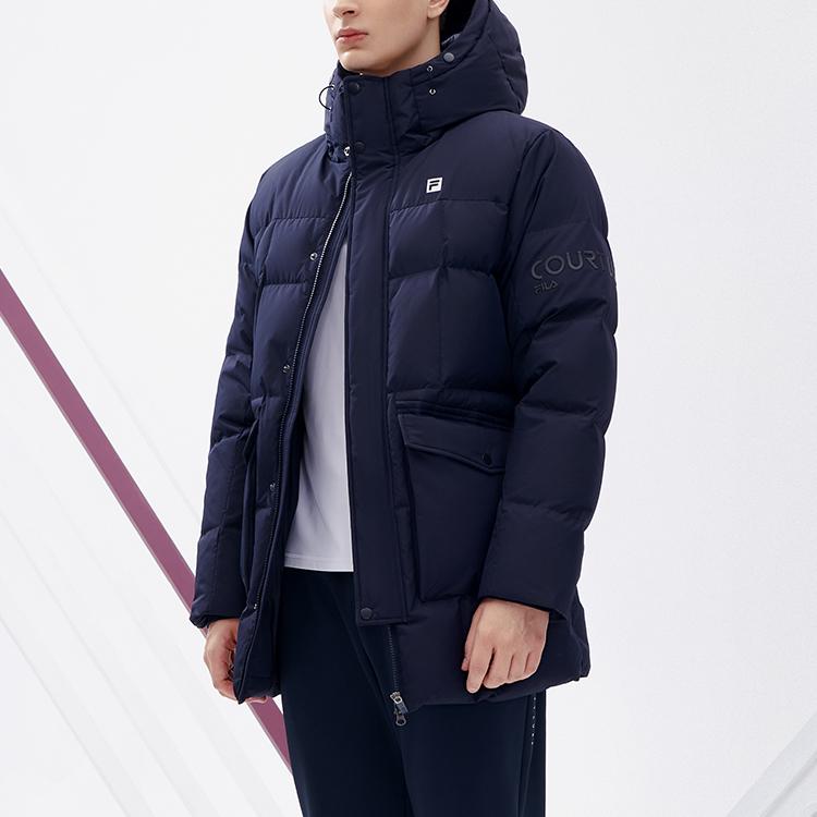 New FILA Down Jacket Men's Royal Blue A11M243902F-NV