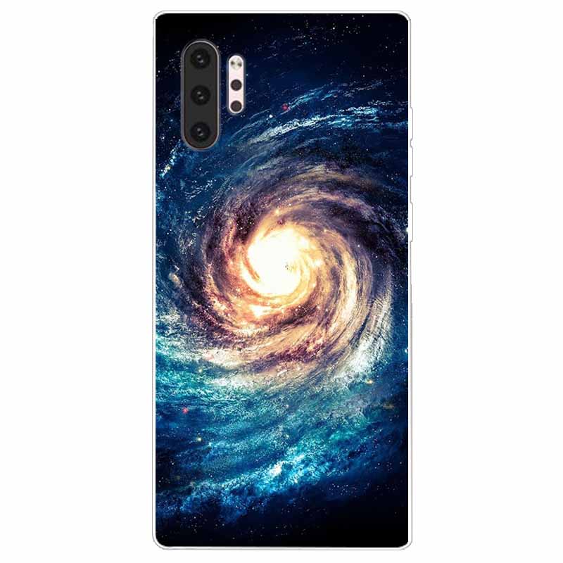 Phone Case For Samsung Note 10 Pro Plus Cover Note10 Silicone Soft Painted Wolf Coque for Samsung Galaxy Note 10 Lite TPU Bumper