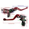 Brake Clutch Cylinder Reservoir Levers Motorcycle Brake Clutch Pump Rod