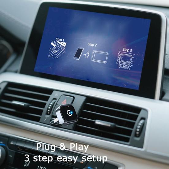 2-In-1 Wireless Adapter Fast Auto-Connect Mini USB Dongle Converts Wired To Wireless