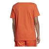 adidas Originals Trefoil Chest Logo Sports Short Sleeve Orange Yellow Men's DZ4572