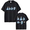 Movie KPop Demon Hunters Rumi Mira Zoey Saja Boys Derpy Tiger Double Sided Print T-shirts Men Women Fashion Casual Cotton