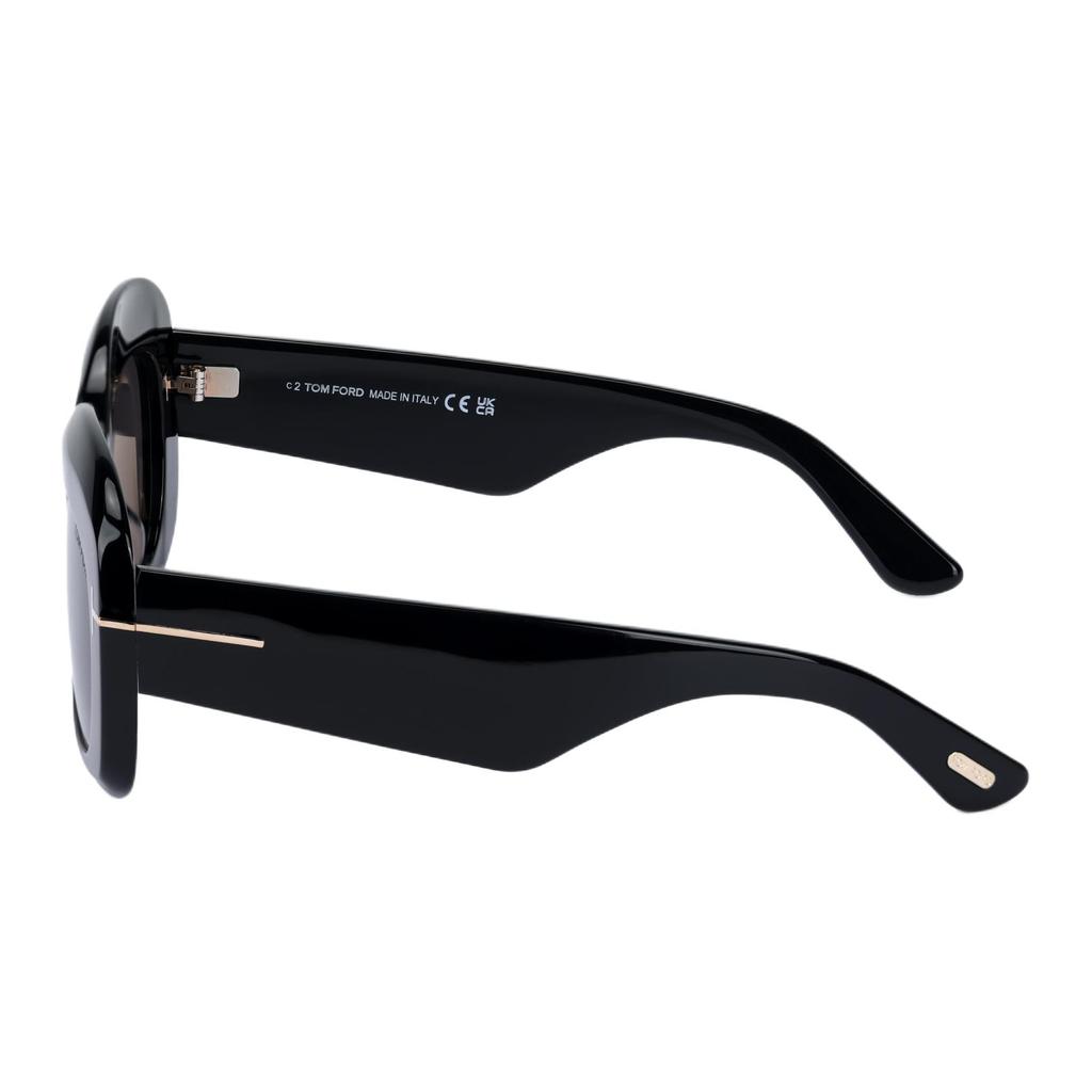 TF Original Design Irregular Shape Sunglasses Women sunglasses Black FT1219