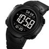 Datirzyx Large Display Digital Wristwatch Men's Waterproof Sports and Running Watch with Japanese Manual