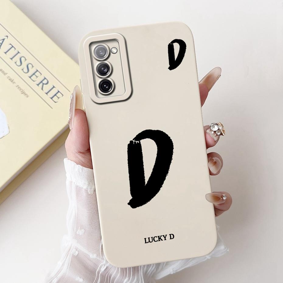 New Fashion Letter Phone Case For Samsung Galaxy S20 FE S20+ Soft Silicone Shockproof Cover For Samsung S20 Plus S20FE 5G Bumper