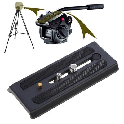 Stativ Schnellanschluss Adapter Halterung Kamera Schnellwechselplatte für MFT577/500/701 Stativ DSLR Kamera Camcorder Einbeinstativ