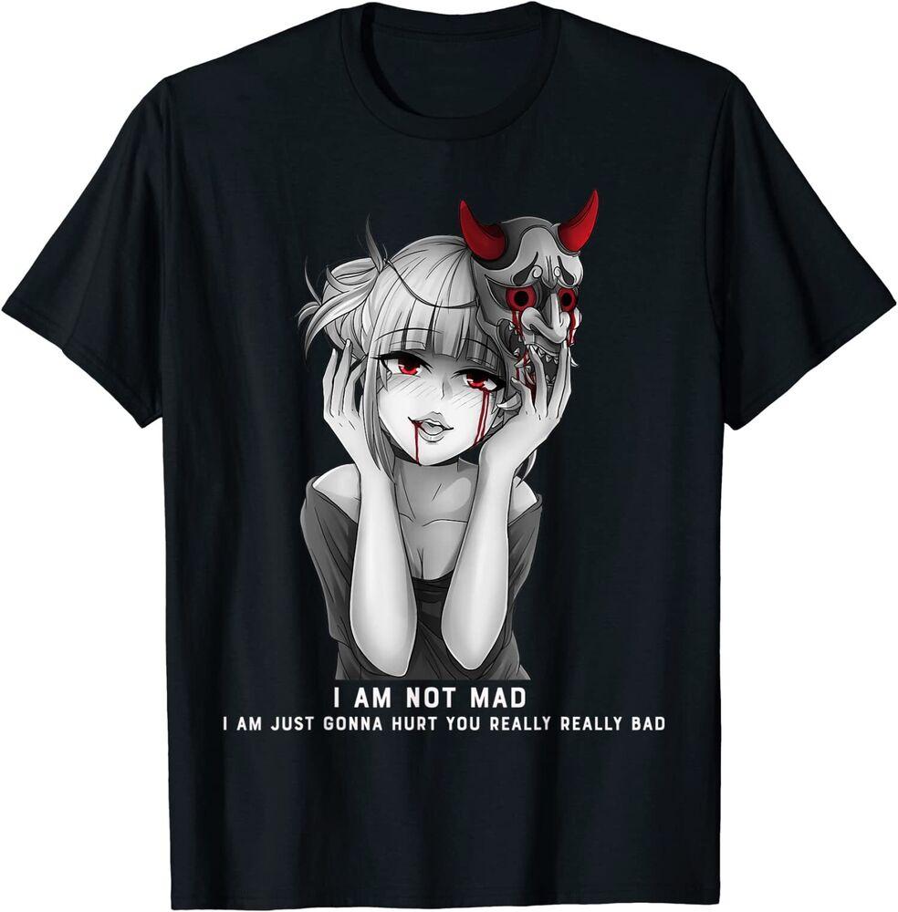 

Футболка унисекс в стиле манга Yandere Oni Mask