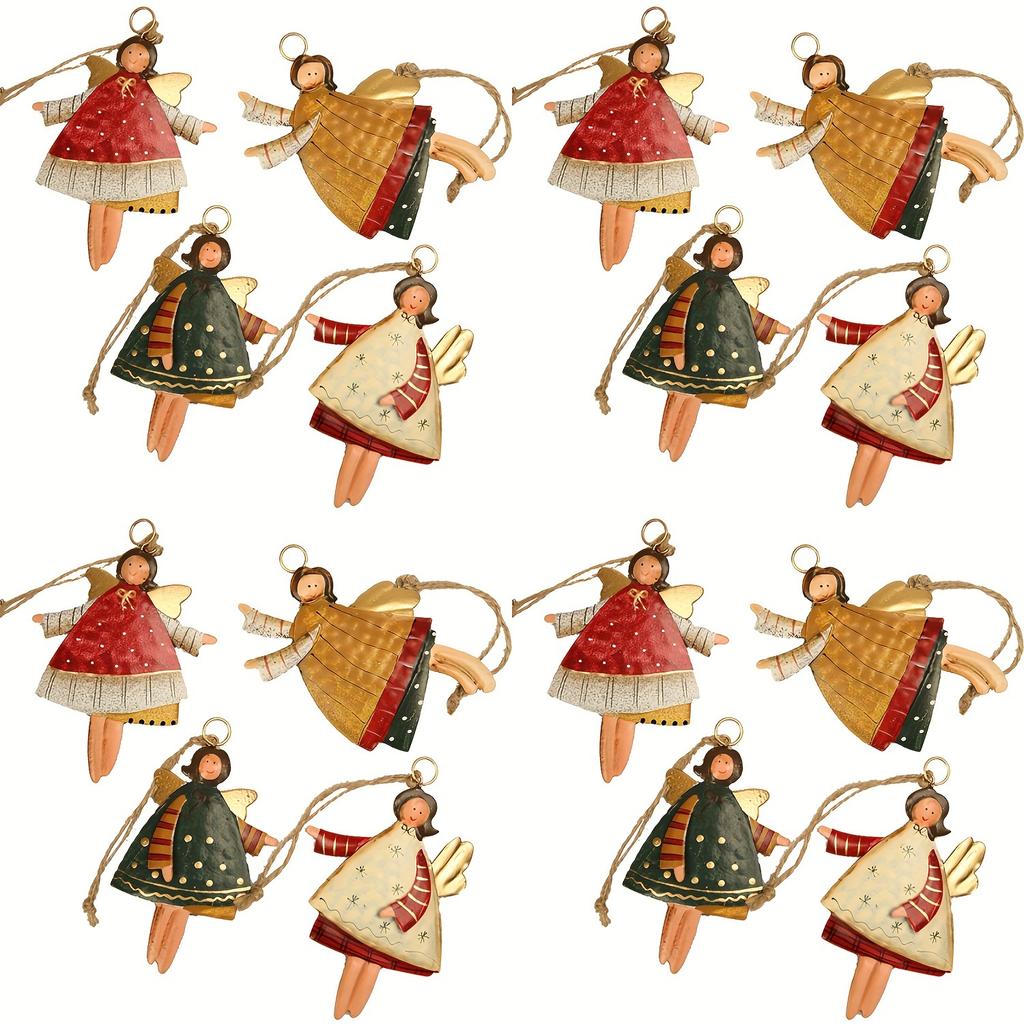 Adorable Style, 12pcs Christmas Tree Decorations Hanging Ornaments Christmas Decorations Hanging Ornaments Christmas Tree Decorations Holiday Party