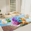 Sunny B-bunnies Floor Mat Rectangle Anti-slip Home Soft Badmat Front Door Indoor Outdoor Mat Hotel Decor Mat