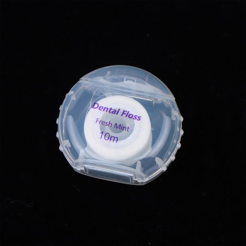 Mint Floss Roll 5Pcs Durable Dental String Removes Debris Fresh Breath Daily Use For Travel Home