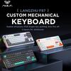 AULA F87 Mechanische Tastatur Kabellos Gasket-Struktur Tastatur mit Drei-Modus-Konnektivität 87 Tasten Geringe Latenz Gaming