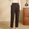 Women's Retro Pleated Cropped Trousers DPWHH045